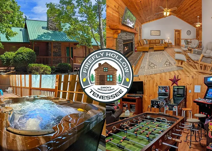 Firefly Hollow Cabin - Smoky Mountains - Soaky Mountain Water Park - Sevierville Convention Center Pigeon Forge